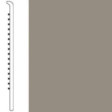 Picture of Roppe - 700 Series Wall Base 4.5 (No Toe Base) Pewter