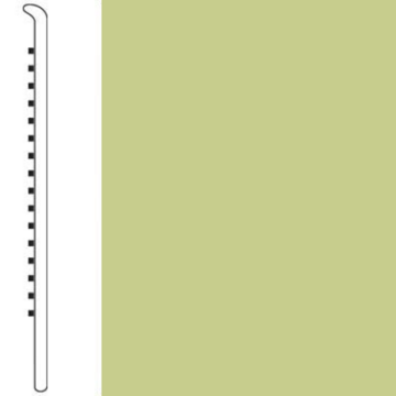 Picture of Roppe - 700 Series Wall Base 4.5 (No Toe Base) Pear Green