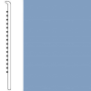 Picture of Roppe - 700 Series Wall Base 4.5 (No Toe Base) Bluebell
