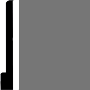 Picture of Roppe - Contours Wall Base 05 Simplicity Bold Battleship