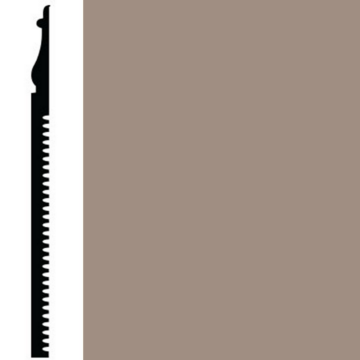 Picture of Roppe - Contours Wall Base 55 Nobility Mochaccino