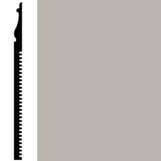 Picture of Roppe - Contours Wall Base 55 Nobility Somber