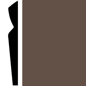 Picture of Roppe - Contours Wall Base 80 Divine Biscotti