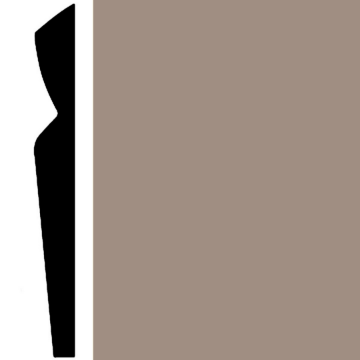 Picture of Roppe - Contours Wall Base 80 Divine Mochaccino