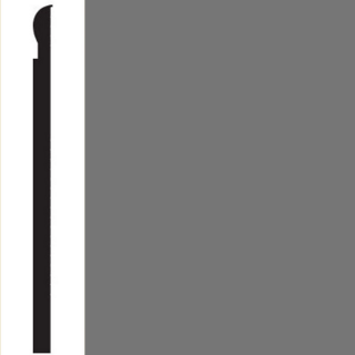 Picture of Roppe - Contours Wall Base 85 Fashion 4.25 Battleship