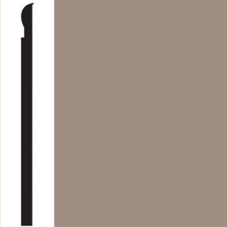 Picture of Roppe - Contours Wall Base 85 Fashion 4.25 Mochaccino