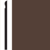 Picture of Roppe - Contours Wall Base 85 Fashion 6.25 Espresso