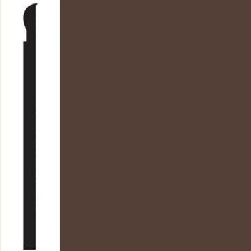 Picture of Roppe - Contours Wall Base 85 Fashion 6.25 Espresso