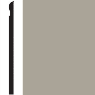 Picture of Roppe - Contours Wall Base 85 Fashion 6.25 Ashen