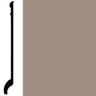 Picture of Roppe - Contours Wall Base 90 Intrigue 4 Mochaccino