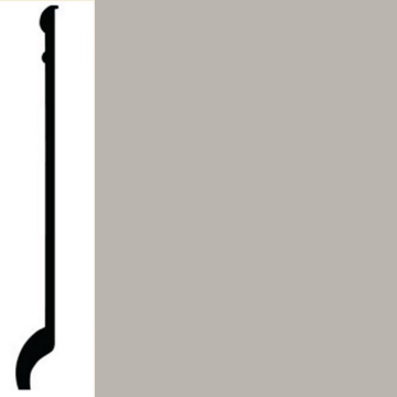 Picture of Roppe - Contours Wall Base 90 Intrigue 4 Somber