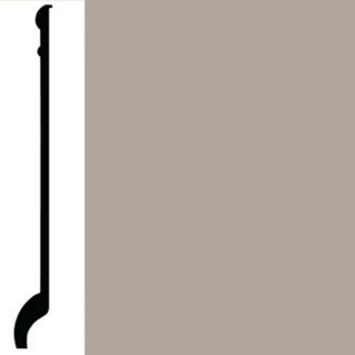 Picture of Roppe - Contours Wall Base 90 Intrigue 5.5 Greige