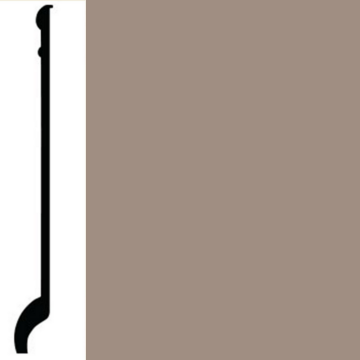 Picture of Roppe - Contours Wall Base 90 Intrigue 5.5 Mochaccino