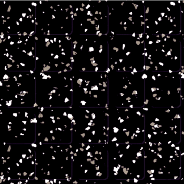 Picture of Roppe - Fiesta Raised Square Oscuridad