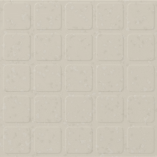 Picture of Roppe - Symmetry Raised Square Parchment