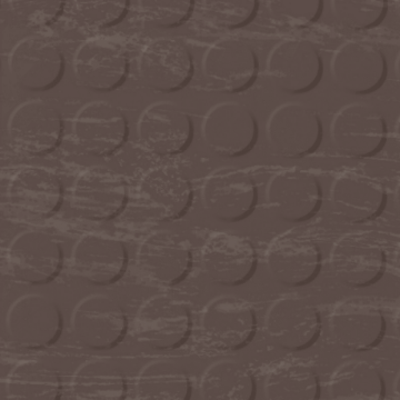 Picture of Roppe - Raised Design Marbleized Vantage Raised Circular Espresso