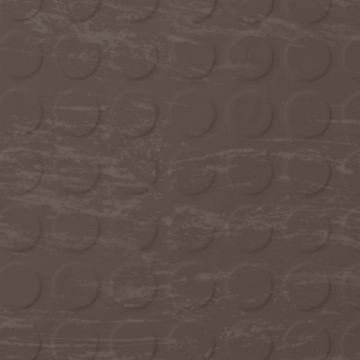 Picture of Roppe - Raised Design Marbleized Low Profile Raised Circular Espresso