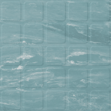 Picture of Roppe - Raised Design Marbleized Raised Square Sea Glass