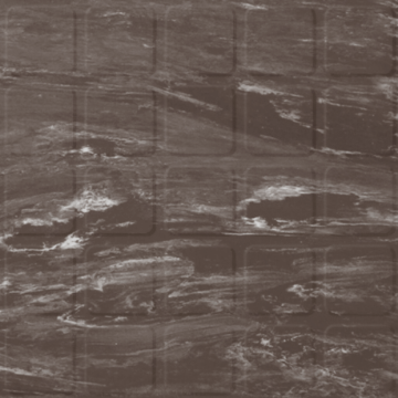 Picture of Roppe - Raised Design Marbleized Raised Square Biscotti