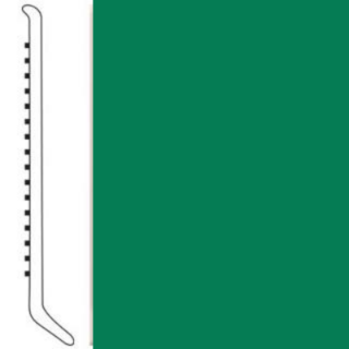 Picture of Roppe - Pinnacle Rubber Wall Base 4 (Cove Base) Irish Green