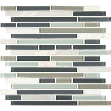 Picture of MSI - Decorative Blends Mosaic Interlocking 12 x 12 Keystone Blend