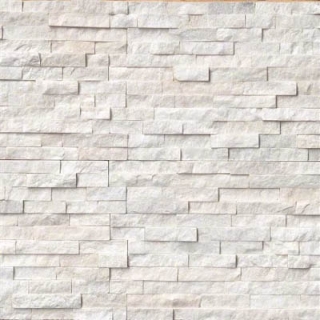 Picture of MSI - RockMount Stacked Stone Panels 6 X 24 Arctic White