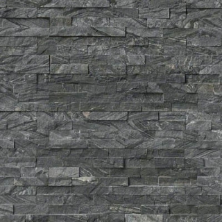 Picture of MSI - RockMount Stacked Stone Panels 6 X 24 Glacial Black