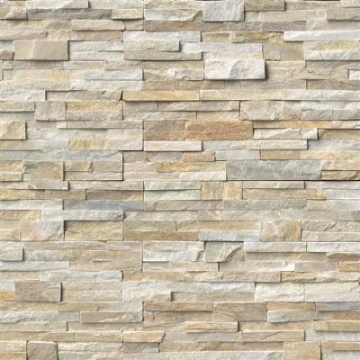 Picture of MSI - RockMount Stacked Stone Panels 6 X 24 Golden Honey