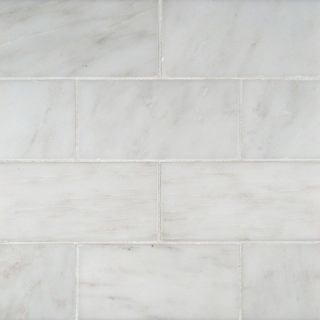 Picture of MSI - Marble 3 x 6 Honed Arabescato Carrara Beveled