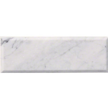 Picture of MSI - Marble 4 x 12 Beveled Arabescato Carrara