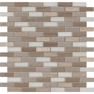 Picture of MSI - Marble Mosaics Other Honed Arctic Storm Mini Brick