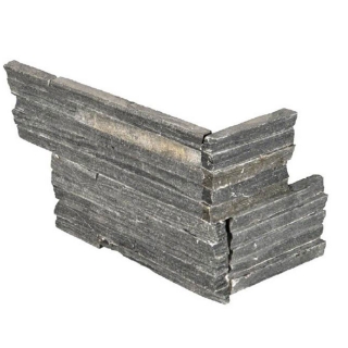 Picture of MSI - RockMount Stacked Stone L Corner 6 X 12 x 6 Charcoal Pencil