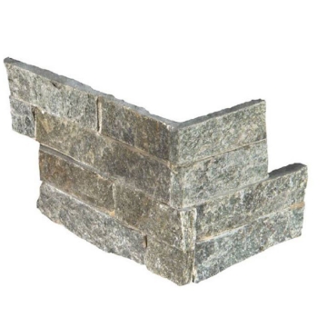 Picture of MSI - RockMount Stacked Stone L Corner 6 X 12 x 6 Sage Green