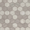 Picture of MSI - Glass Mosaic Hexagon Silva Oak