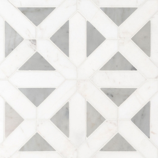 Picture of MSI - Marble Mosaics Geometrica Bianco Dolomite Geometrica
