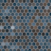 Picture of MSI - Penny Round Mosaic Azul