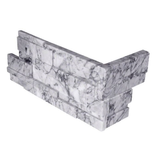 Picture of MSI - RockMount Stacked Stone L Corner 3D 6 X 12 x 6 Statuarietto Capri