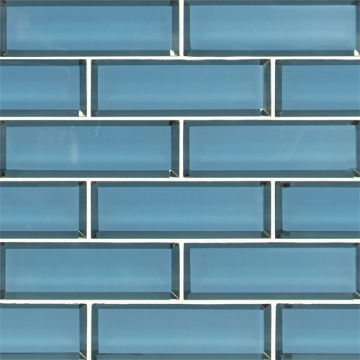 Picture of MSI - Glass Mosaic 2 x 6 Haiku Sapphire Beveled