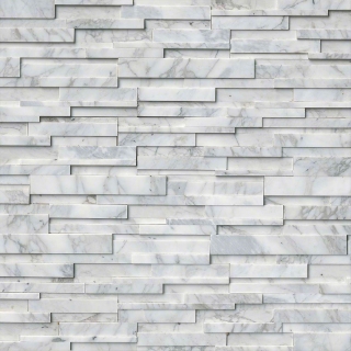 Picture of MSI - RockMount Stacked Stone Panels 3D 6 X 24 Calacatta Cressa