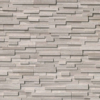 Picture of MSI - RockMount Stacked Stone Panels 3D 6 X 24 White Oak