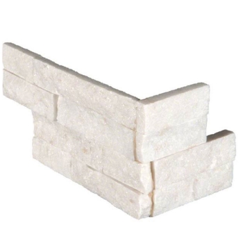 Picture of MSI - RockMount Stacked Stone L Corner 6 X 12 x 6 Arctic White
