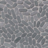 Picture of MSI - Rio Lago Pebble Mosaics 12 X 12 Tumbled Sliced Pebble Coal
