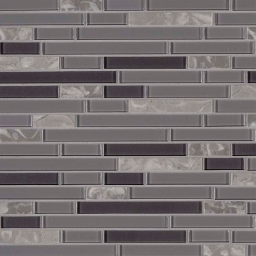 Picture of MSI - Decorative Blends Mosaic Interlocking 12 x 12 Lorena Grigio