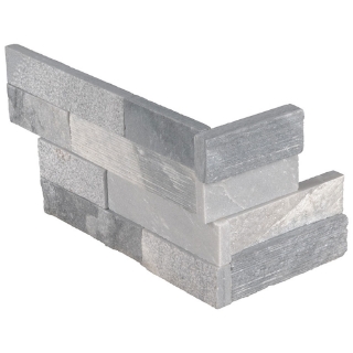 Picture of MSI - RockMount Stacked Stone L Corner 6 X 12 x 6 Alaska Gray Multi