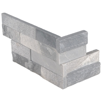 Picture of MSI - RockMount Stacked Stone L Corner 6 X 12 x 6 Alaska Gray Multi