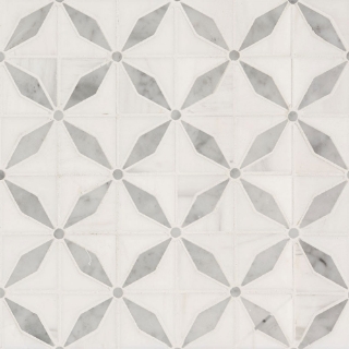 Picture of MSI - Marble Mosaics Geometrica Bianco Starlite