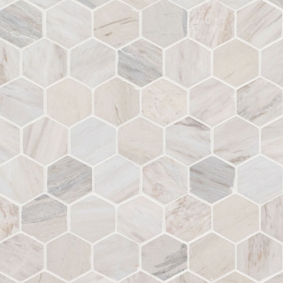 Picture of MSI - Marble Mosaics Hexagon 2 x 2 Polished Angora