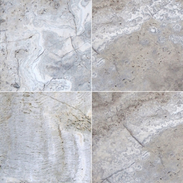 Picture of MSI - Travertine Pavers 24 x 24 Silver Travertine