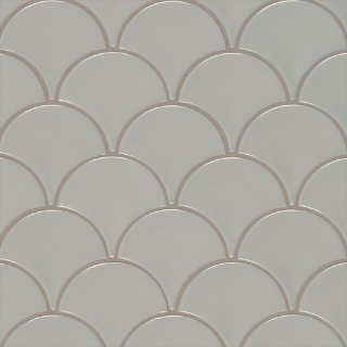 Picture of MSI - Retro Mosaic Glossy Gray Scallop