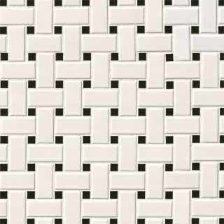 Picture of MSI - Retro Mosaic Matte Black White Basket Weave